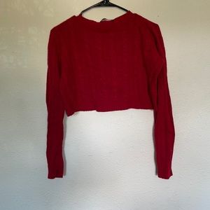 Cropped sweater